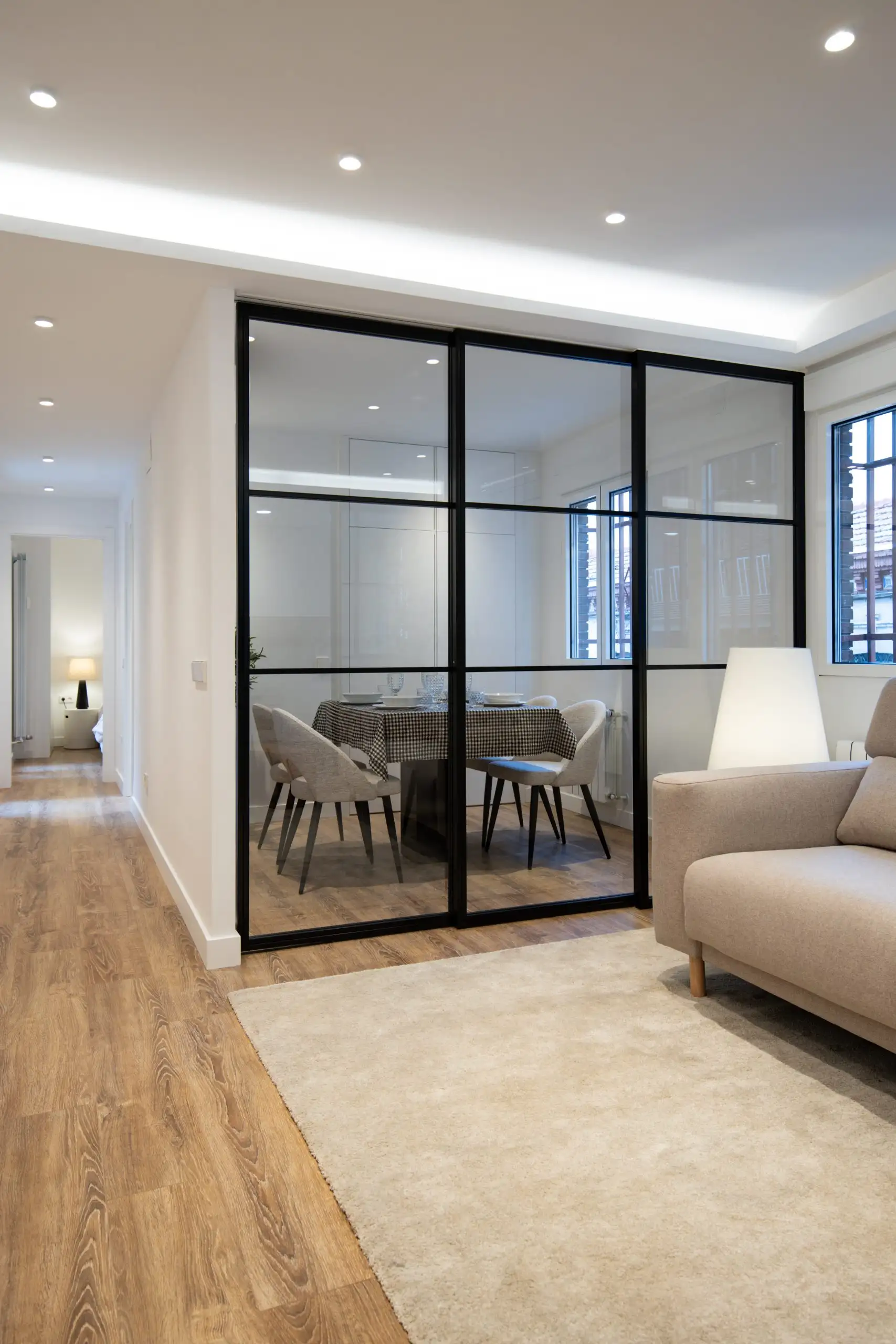 reformas en madrid salón comedor