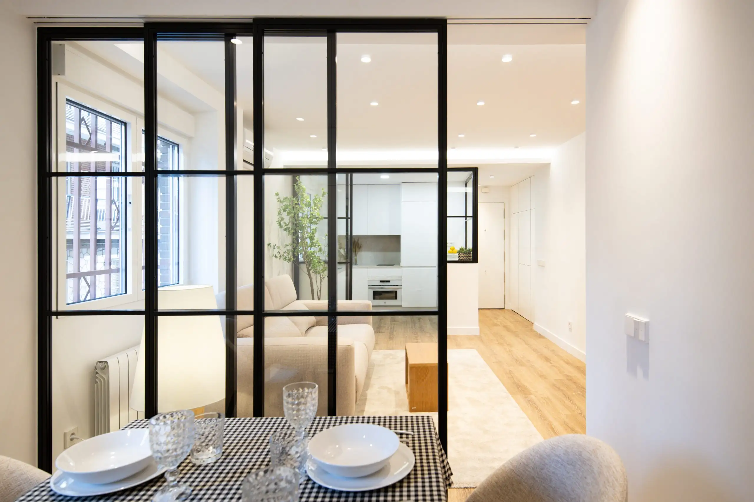 reformas en madrid salón comedor